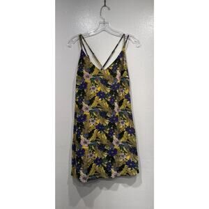 Lost + Wander Mini Dress Women’s Size Petite XS Floral Print Tropical Vacation